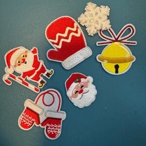 Festive Christmas Patch Set